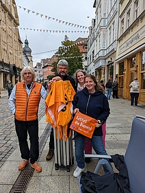 Thomas Büchner, Martin Truckenbrodt, Martina Jüngst, Simone Wohnig - v.l.n.r.